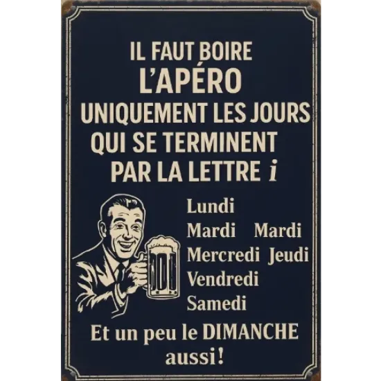 Image de Plaque apero