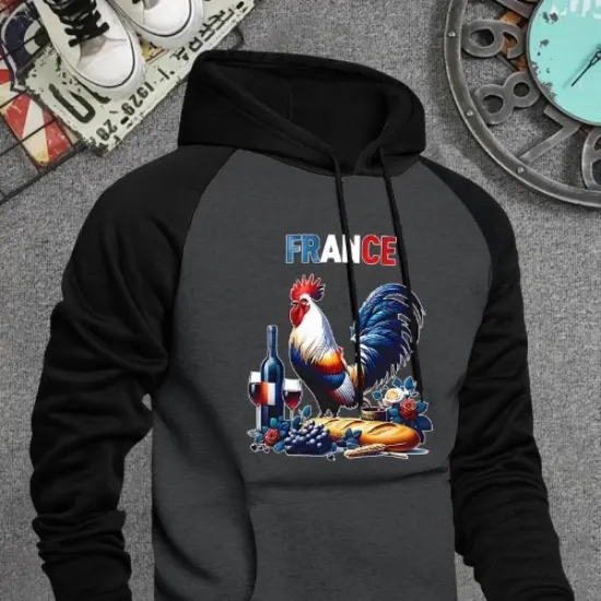 Image de Sweater homme noir et gris