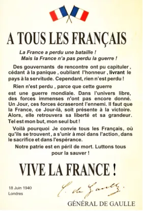 Image de Affiche a tous les Francais